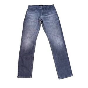 7 For All Mankind The Straight Jeans Mens 32x32 Gray Charcoal Denim Pants